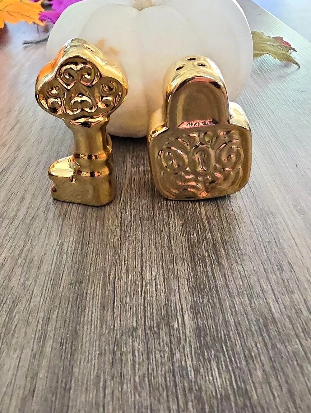 Lock And Key Salt And Pepper Shaker Set